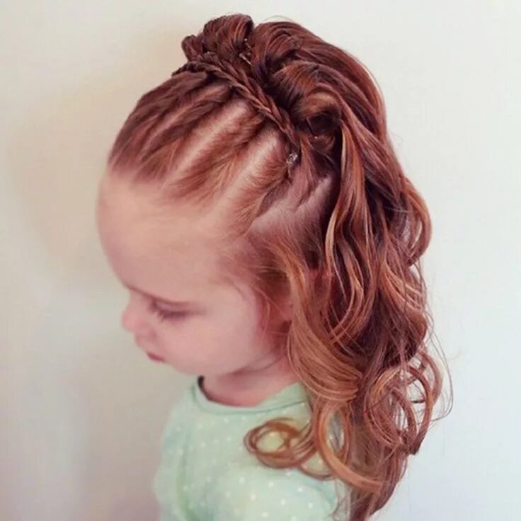 Прически детские девочке на средние волосы cute baby girl nice hair style Baby girl hairstyles, Natural hair twist out, Nat