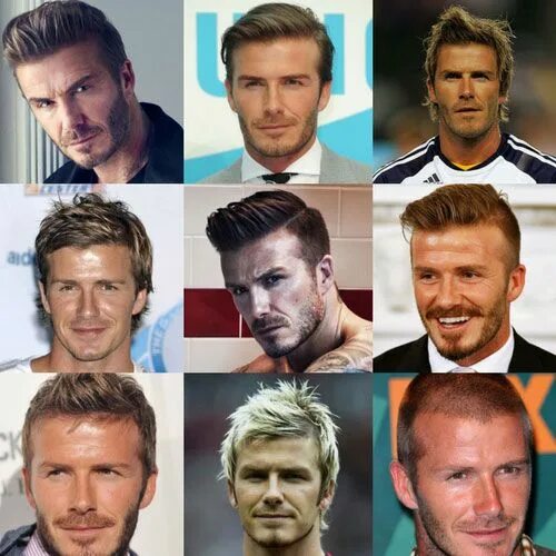 Прически дэвида бекхэма фото 25 Best David Beckham Hairstyles & Haircuts (2020 Guide) David beckham haircut, 