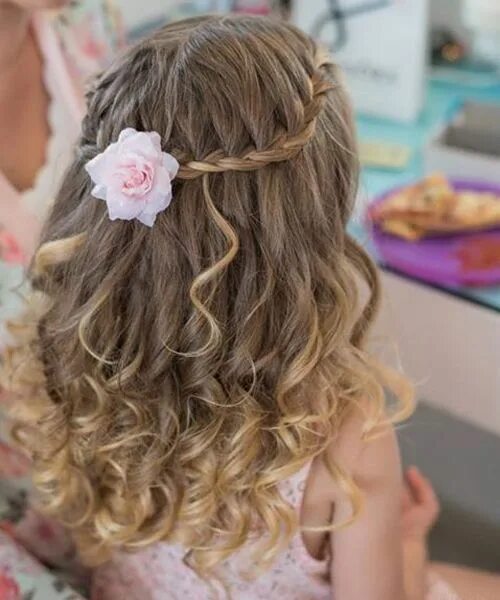 Прически девочкам кудри на средние Pin on Fantastic hairstyles