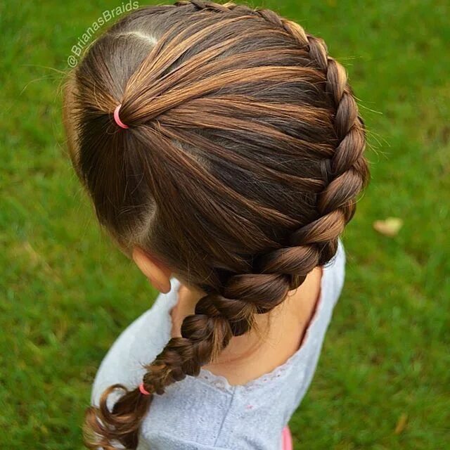 Прически девочке 7 лет простые Pin on Hairstyles Kids hairstyles, Braids for long hair, Hair styles