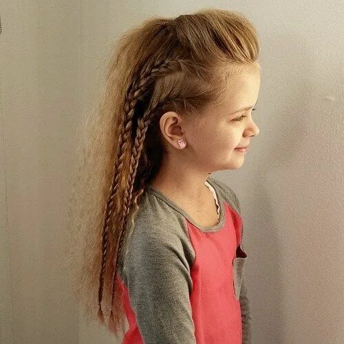 Прически девочки подростковые длинные 40 Cool Hairstyles for Little Girls on Any Occasion Little girl hairstyles, Hair