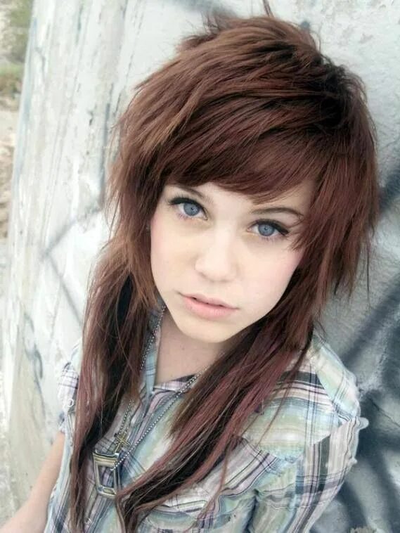 Прически девушкам 16 лет 40 Stunning Long Emo Hairstyles For Girls in 2022 - Blurmark Scene hair, Emo hai