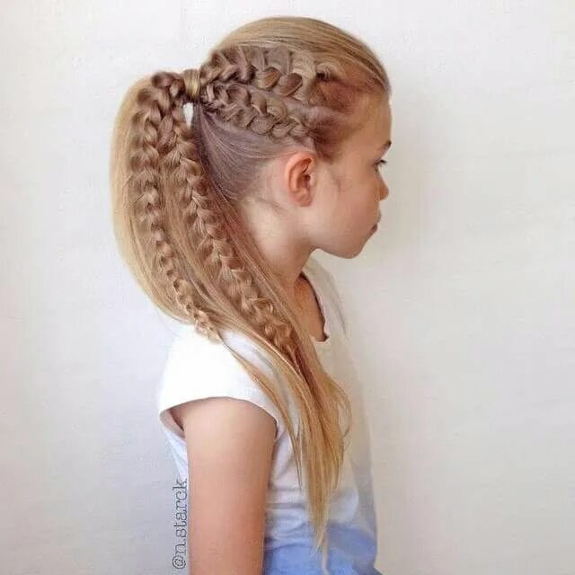 Прически длинные волосы девочкам 11 лет Pin by Eva Barrientos Blanco on Peinados Kids hairstyles, Hair styles, Hairstyle