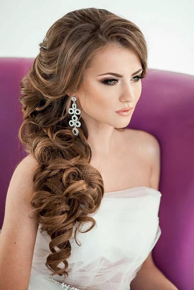 Прически длинные волосы женские на свадьбу Wedding Hairstyles For Long Hair: 100+ Ideas All Hair Types Свадебные прически, 