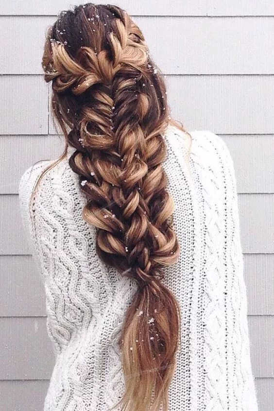 Прически длинных волос косы фото Прически на выпускной длинные волосы Long hair styles, Luxy hair, Cool hairstyle