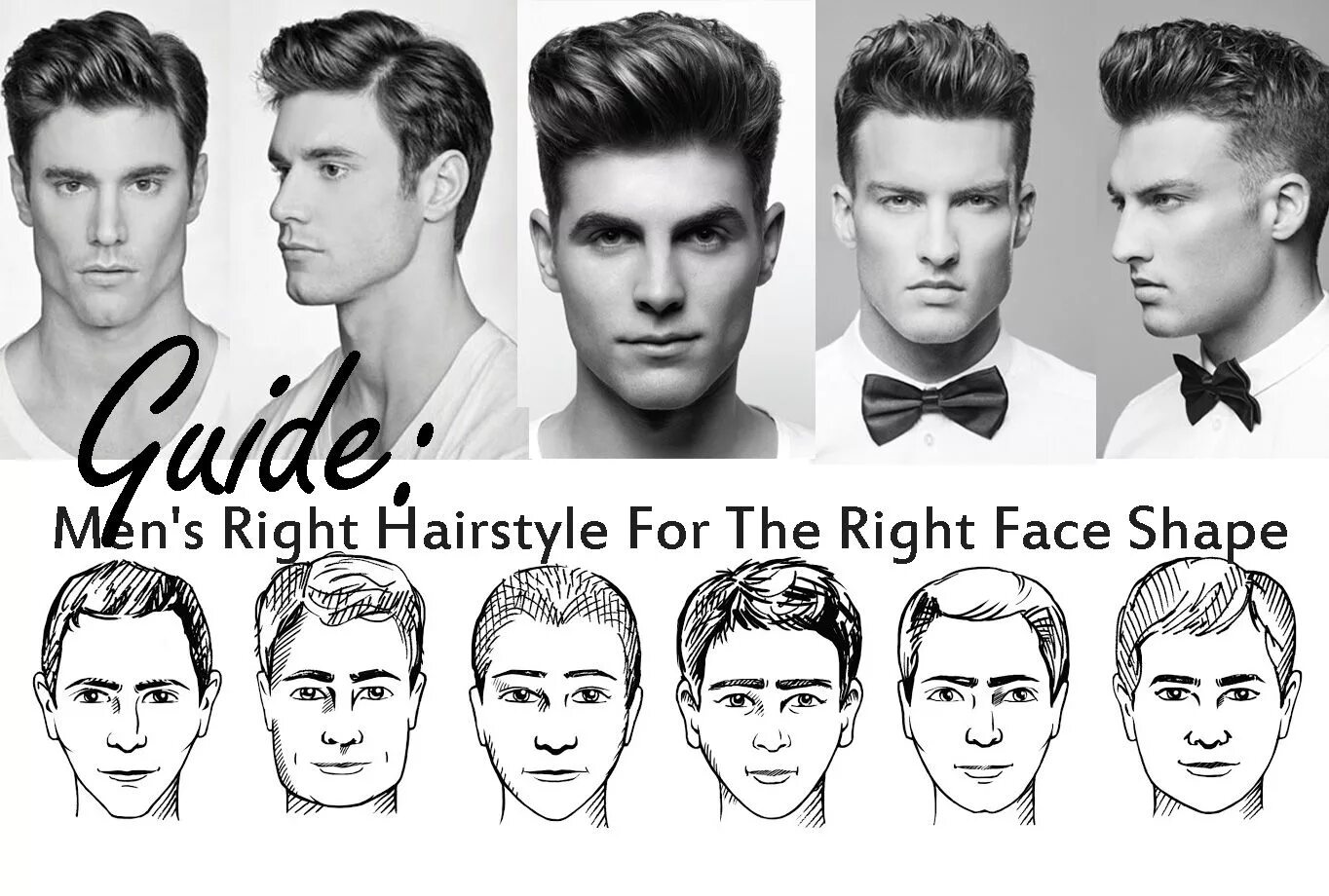 Прически для алмазного лица мужские Face shape hairstyles, Male face shapes, Face shapes