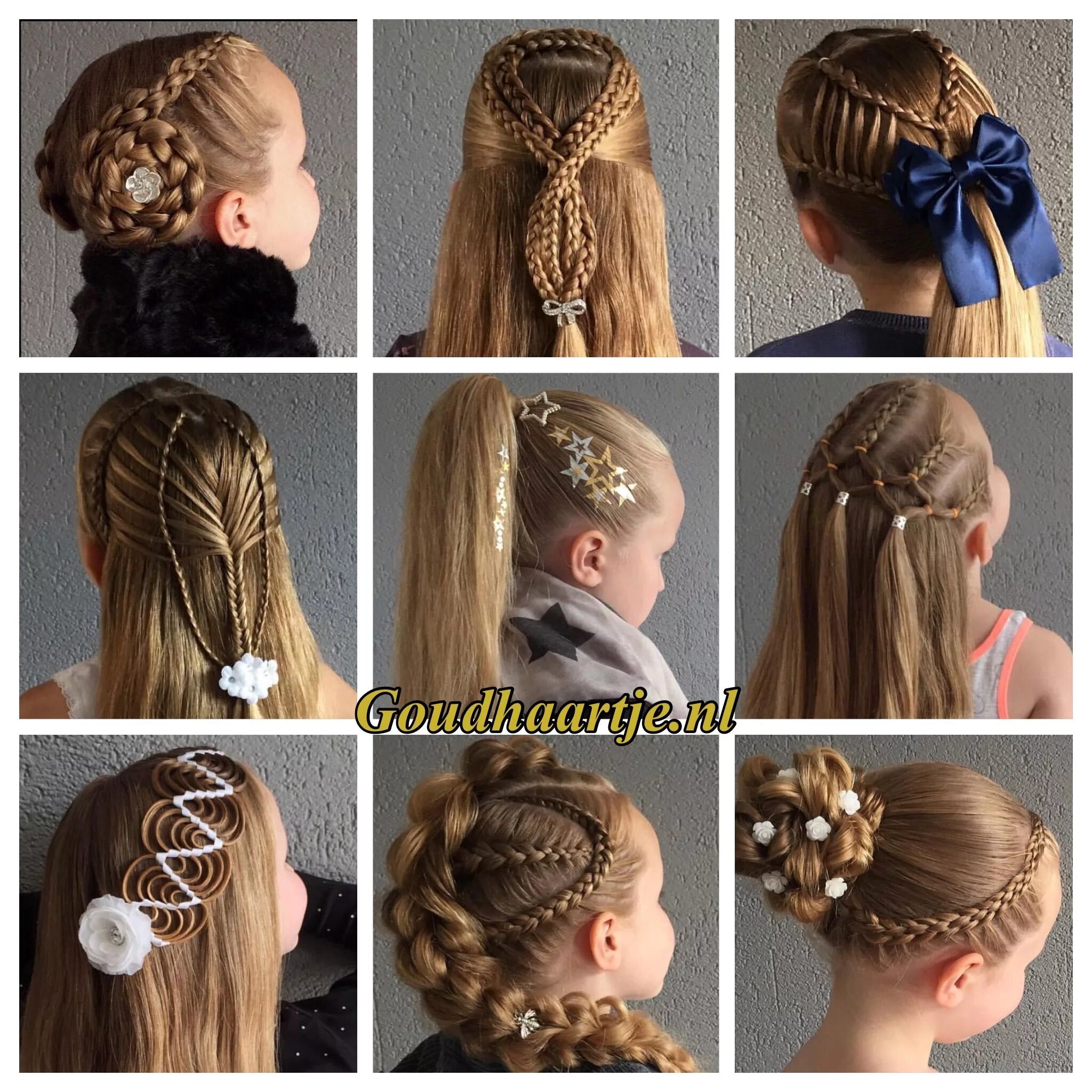 Прически для девочек длинные волосы пошагово Trendy en verrassende haaraccessoire Hippie hair, Hair styles, Dance hairstyles