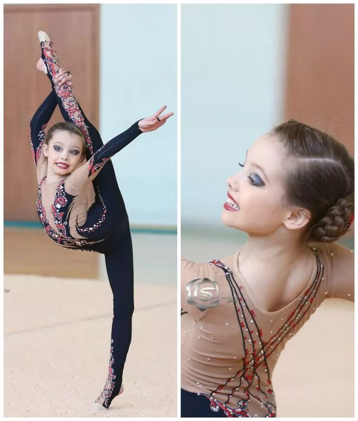 Прически для девочек для художественной гимнастики Rhythmic gymnastics leotard Гимнаст, Гимнастические трико, Художественная гимнас