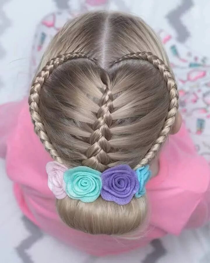 Прически для девочек для начинающих Pin on peinados Braids for kids, Kids braided hairstyles, Cute braided hairstyle