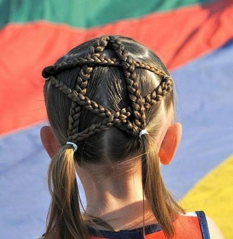 Прически для девочек для спорта idee-fille-coiffure-pour-petite-fille Kids hairstyles, Girl hairstyles, Little g