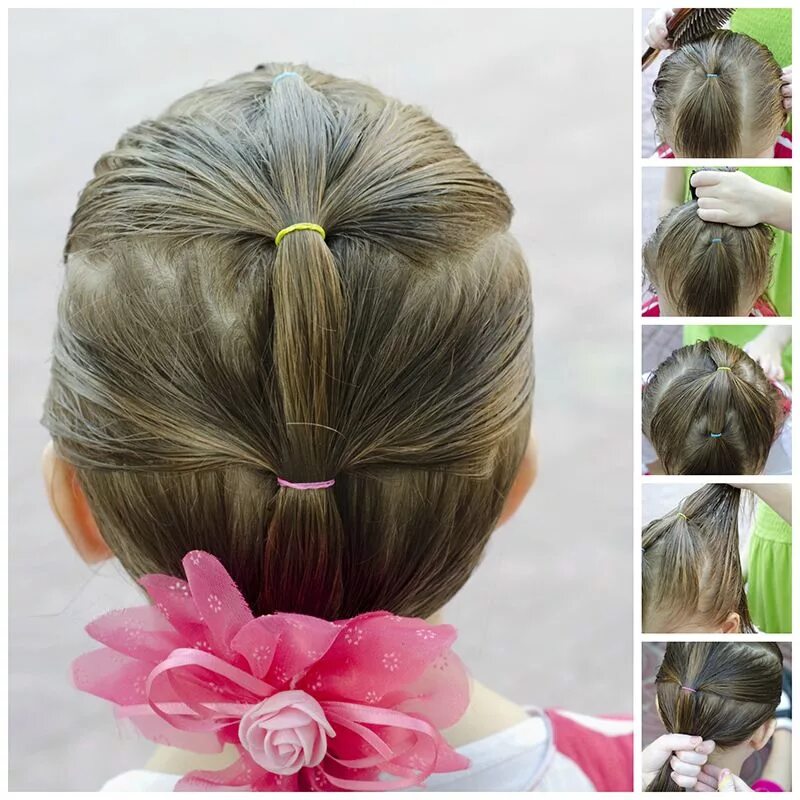 Прически для девочек короткие волосы быстро Pin on Toddler hair