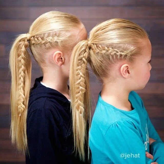 Прически для девочек коса хвост jehat hair - CGH Viking Braids are perfect for any occasion or... Very easy hair