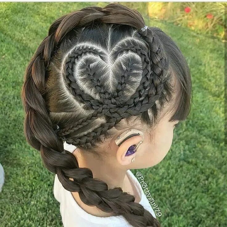 Прически для девочек красивые сложные Jolie coiffure Kids hairstyles, Which hair colour, Hair styles