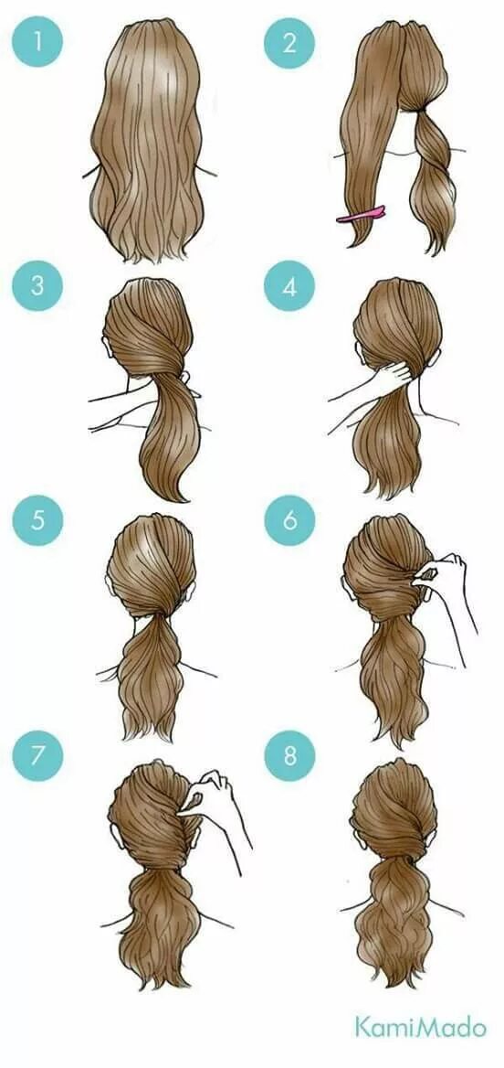 Прически для девочек легкие красивые пошагово Pin on Hair Easy everyday hairstyles, Daily hairstyles, Diy hairstyles