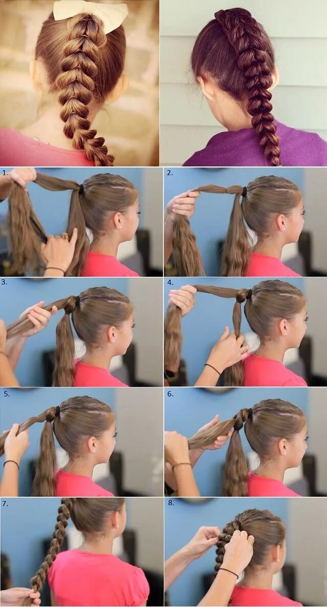 Прически для девочек легкие заплетать Old World Braid Hairstyles-Easy Styling Tips Hair styles, Kids hairstyles, Long 