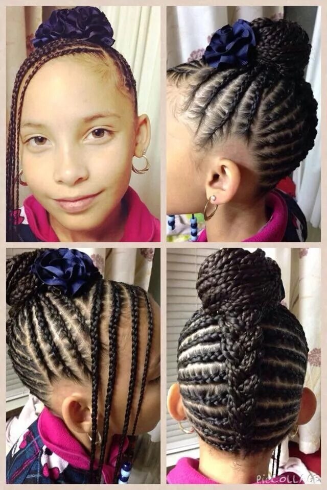 Прически для девочек много косичек Trendy hairstyles without damaging hair Kids braided hairstyles, Braids for kids