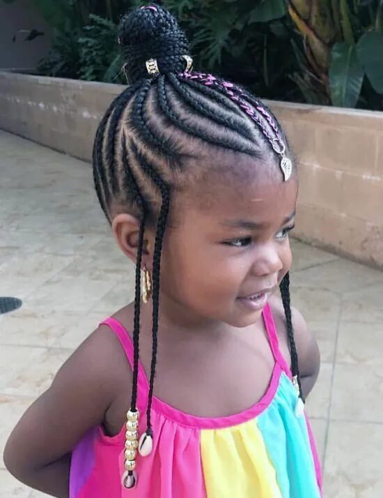 Прически для девочек много косичек Can You Ignore These 75 Black Kids Braided Hairstyles? - Curly Craze Braids for 