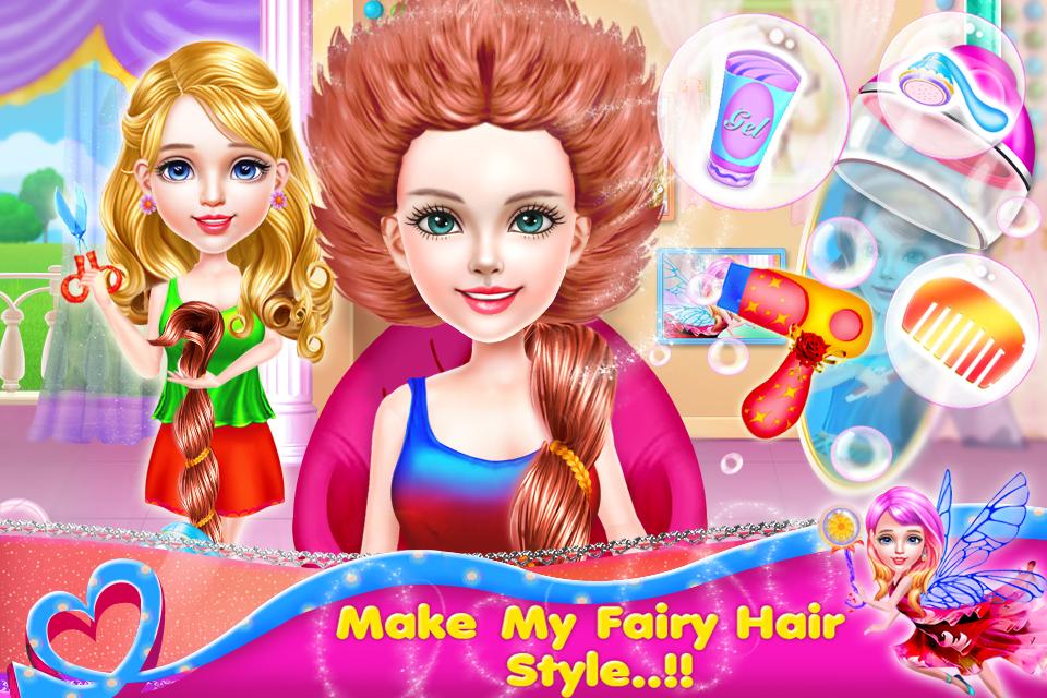 Прически для девочек мультик Android İndirme için Fashion Girls Hairstyle APK