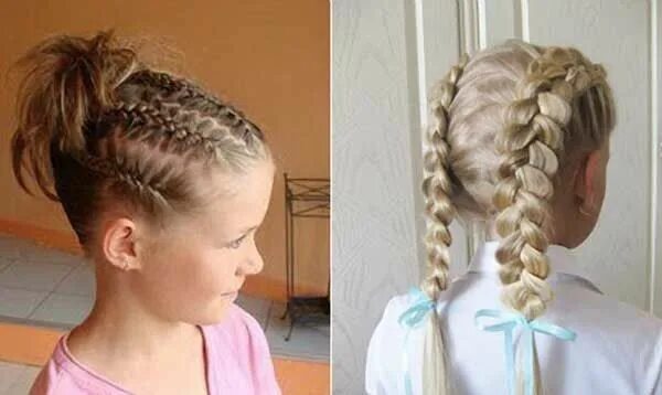 Прически для девочек на физкультуру Hair styles, Hairstyles for school, Hair wrap