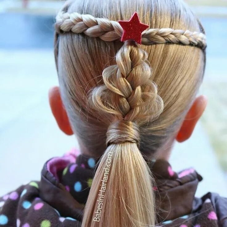 Прически для девочек на новый год 44 Cute Christmas Braided Hairstyles Ideas Kids hairstyles, Halloween hair, Girl