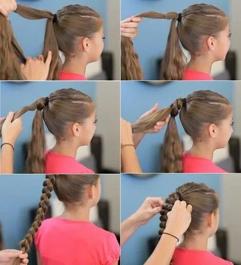 Прически для девочек подростков пошагово Silky hair, Hair styles, Hair accessories