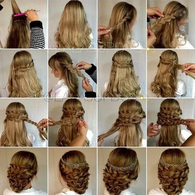 The most beautiful hairstyles for long hair: images, ideas, lessons in 2019 Hair