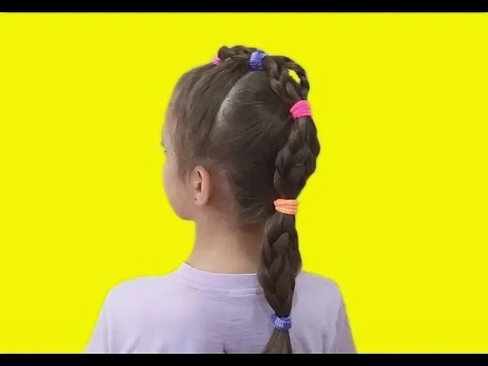 Прически для девочек видео уроки МИЛАЯ ПРИЧЕСКА для ДЕВОЧЕК за 5 МИНУТ/ hairstyles for girls - YouTube