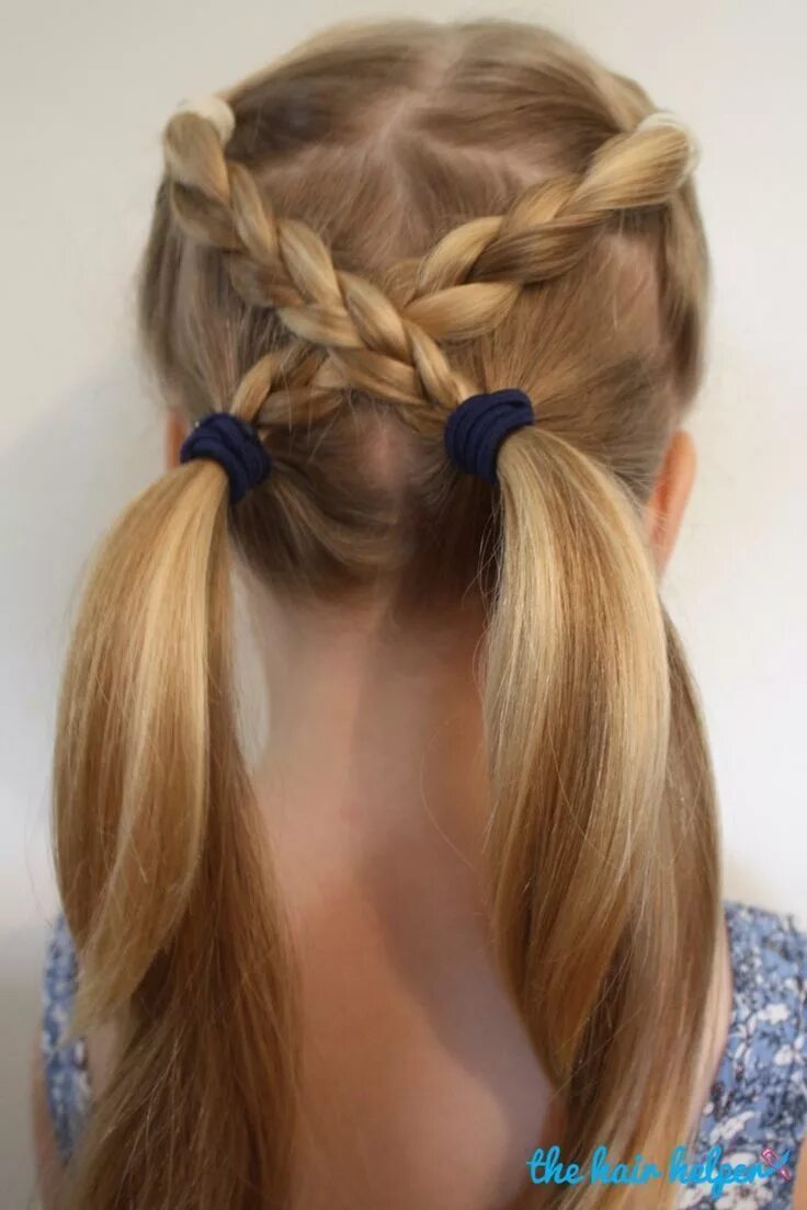 Прически для девочек за 5 минут Looking for some quick kids hairstyle ideas? Here are 6 Easy Hairstyles For Scho