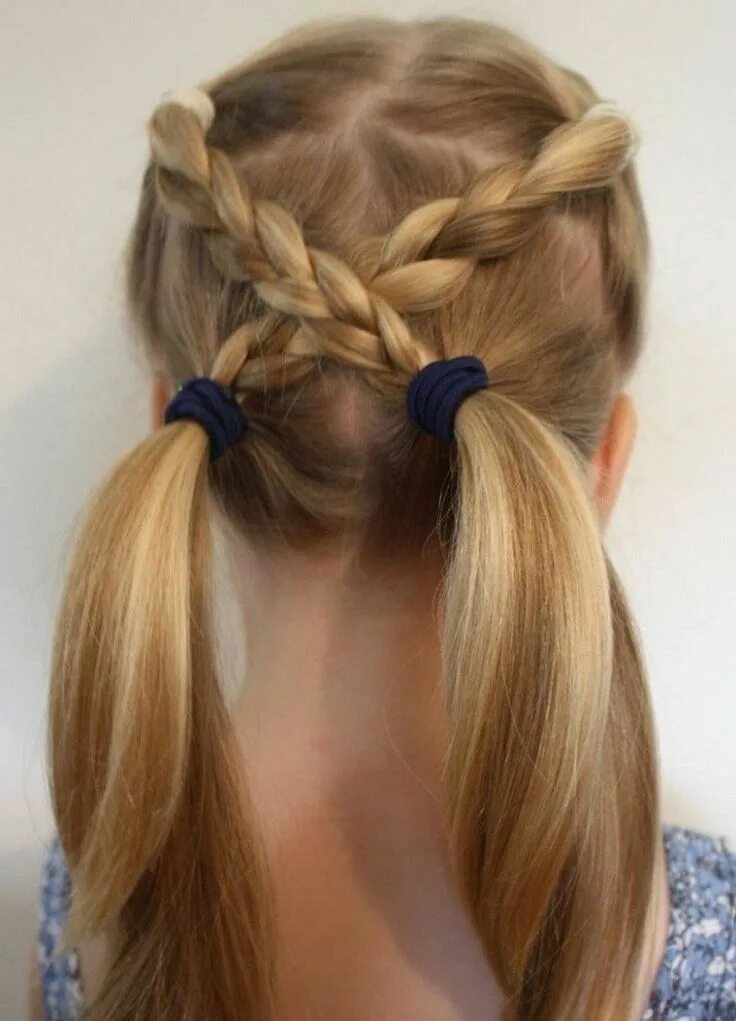 Прически для девочек заплетать волосы cheveux-longs-fille-coiffure-idee Hair styles, Girl hairstyles, Hair