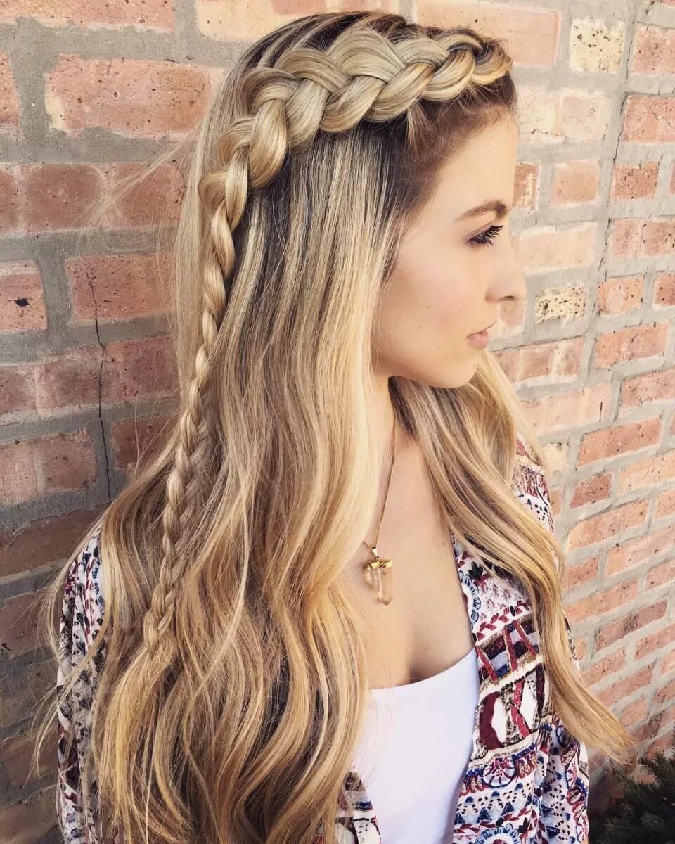 Прически для девушек на длинные волосы 20 Long Hairstyles You Will Want to Rock Immediately! Long hair styles, Thick ha