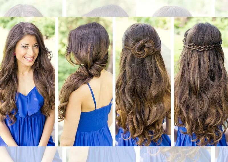 Прически для девушек на длинные волосы простые Off the top cool hairstyles for women - Part 1 Long hair indian girls, Long hair