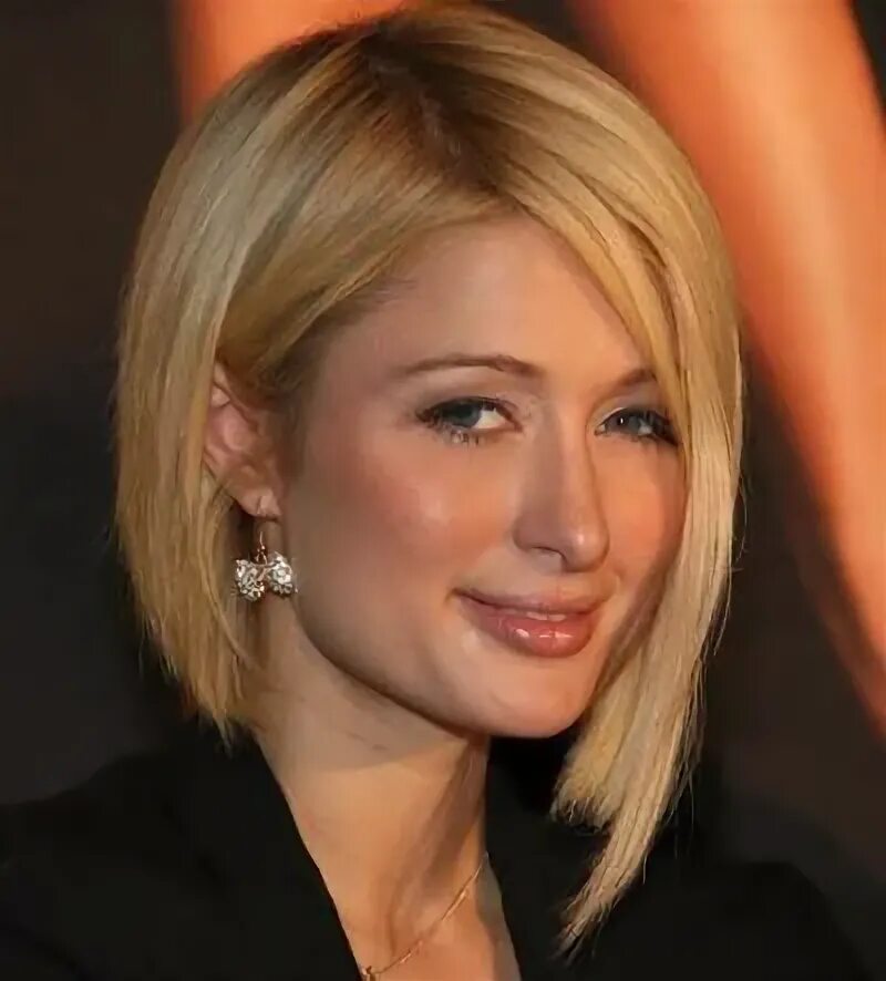 Прически для длинного носа Paris Hilton Hair Bob shorter style Paris Hilton looks fresh and chik,and the bo