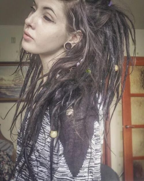 Прически для дредов для девочки Pin on Dreads