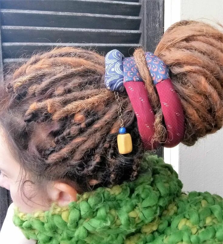 Прически для дредов для девочки Dreadlocks accessories Spiralock Spirale per dreadlocks Etsy rasta Braids posts 