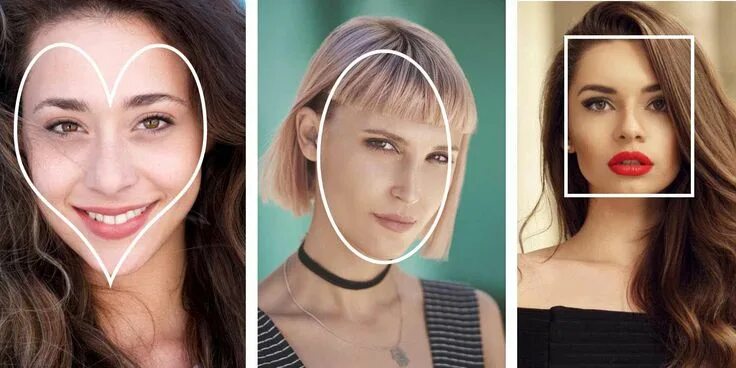 Прически для формы лица сердце женщины The Best Hairstyle For Your Face Shape - Hair Tips Matrix Oval face hairstyles, 