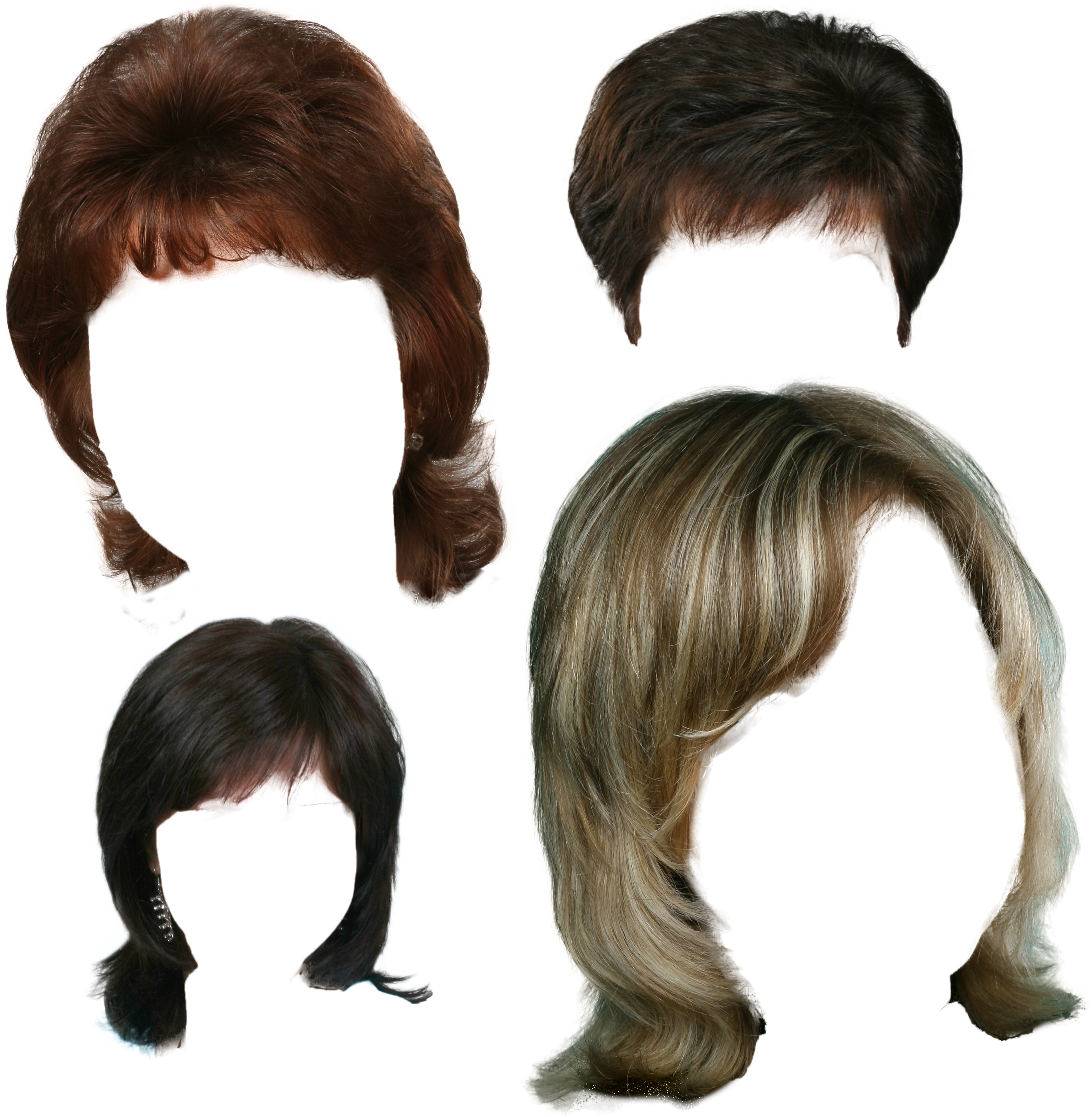 Прически для фотошопа женские Wig - PNG image with transparent background Free Png Images