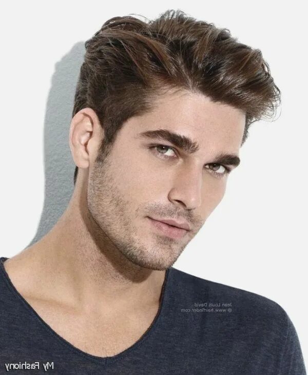 Прически для густых волос мужские mens hair short on sides long on top - Google Search Mens haircuts short, Mens h