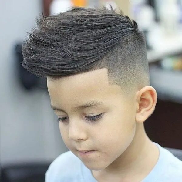 Long Side Swept Hair With High Fade Kids hair cuts, Boys haircuts, Hair cuts