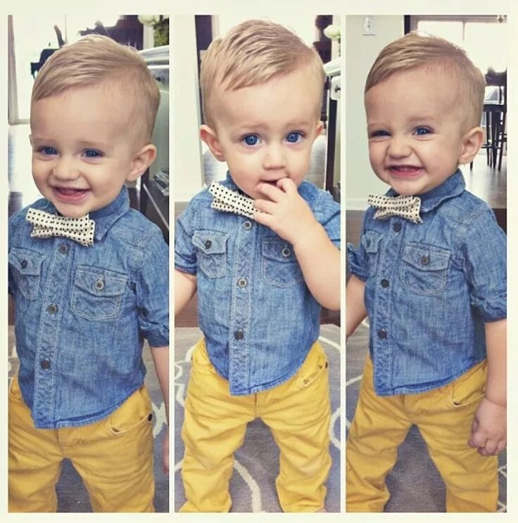 Прически для малышей 1 год SHIRT WITH BOW Baby boy hairstyles, Baby boy haircuts, Baby boy outfits