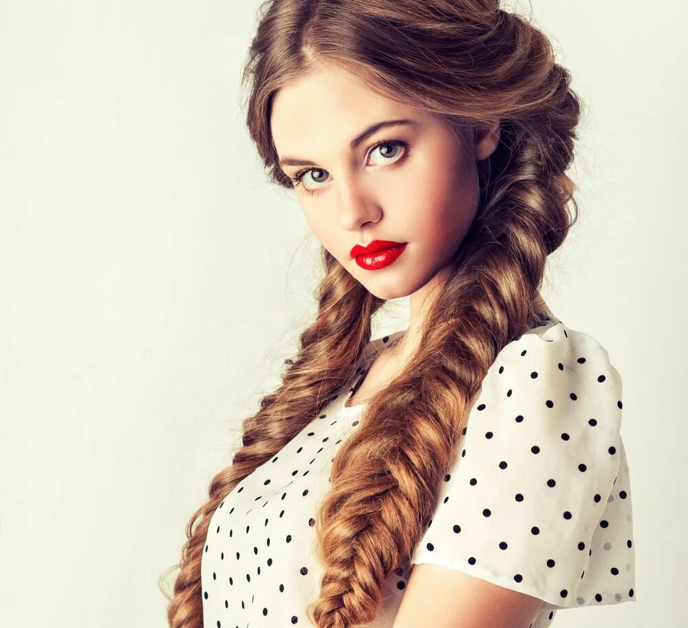 Прически для молодых девушек 2024 косы 2016 фото - Поиск в Google Long hair styles, Medium hair styles, Braids for