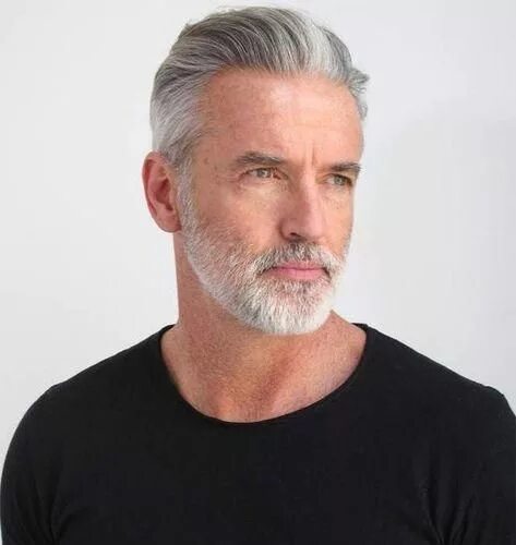 Прически для мужчин 50 лет фото 42 Hairstyles for Men with Silver and Grey Hair - Men Hairstyles World Silver ha