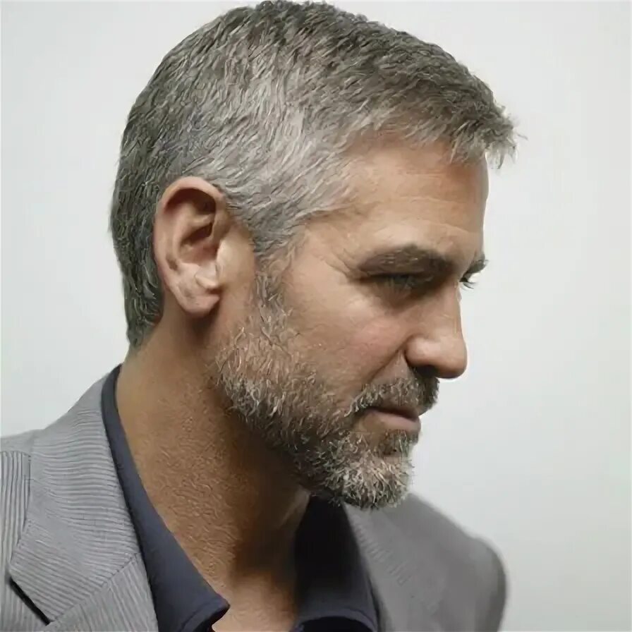 Прически для мужчин 50 лет фото George Clooney Haircuts for men, Mens hairstyles, Salt and pepper hair