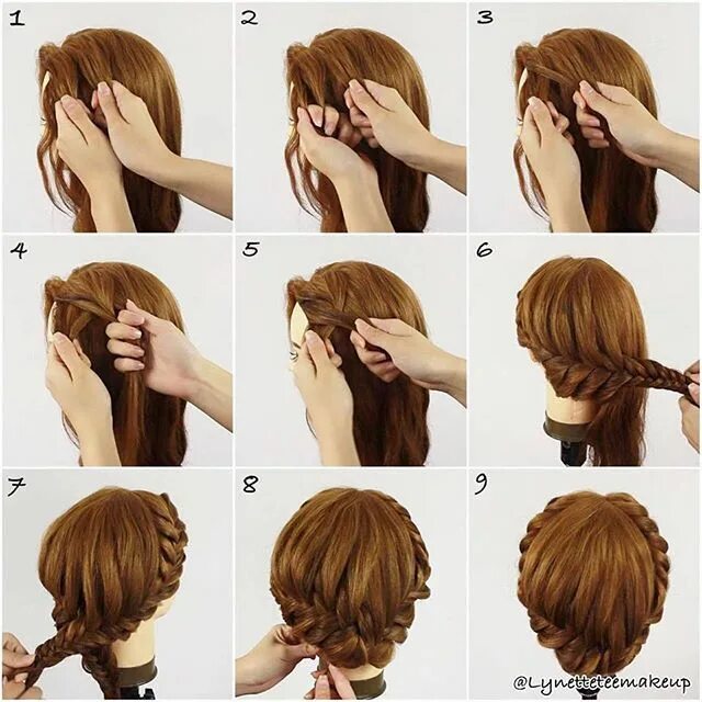 Прически для начинающих Pin em Hair Pictorial