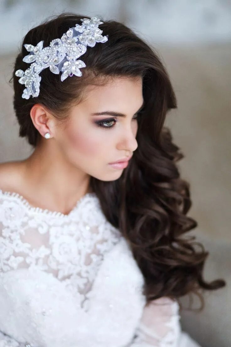 Прически для невесты на длинные волосы фото Brautfrisuren seitlich gesteckt - 25 elegante Inspirationen Wedding hairstyles, 