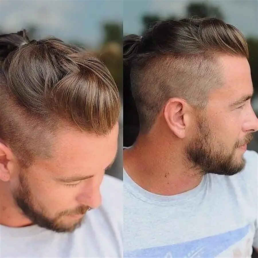 Прически для отращивания мужские 40 Coolest Braided Hairstyles for Men Mens braids hairstyles, Mens ponytail hair