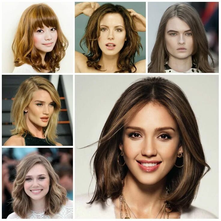 Прически для овального лица женские 2024 Fabelhafte Hairstyles und neuste Trends für mittellange Haare 2017 - Frisurentre