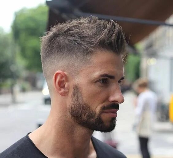 Прически для парней 2024 Men's Hair Models and Beard Styles