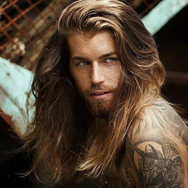 Прически для парней с длинными волосами Only best hairstyle ideas for long-haired men on menshaircuts.com Long hair styl