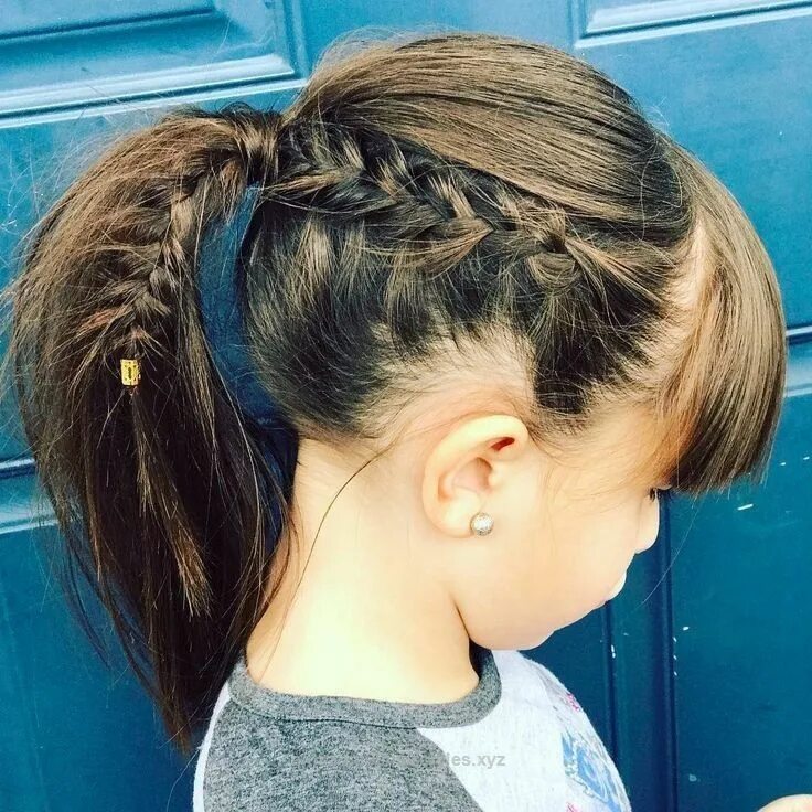 Прически для подростка девочки 12 Pin on Estilo infantil Baby hairstyles, Girl haircuts, Girl hair dos