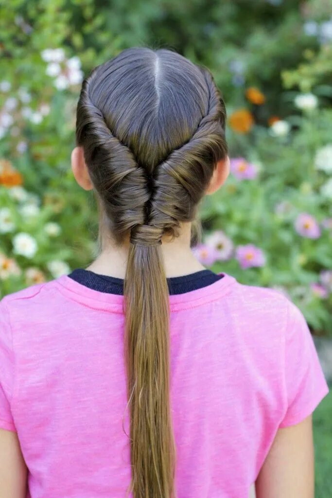 Прически для подростков девочек 13 Tornado Twist Hairstyle French twist hair, Cute girls hairstyles, Hair styles